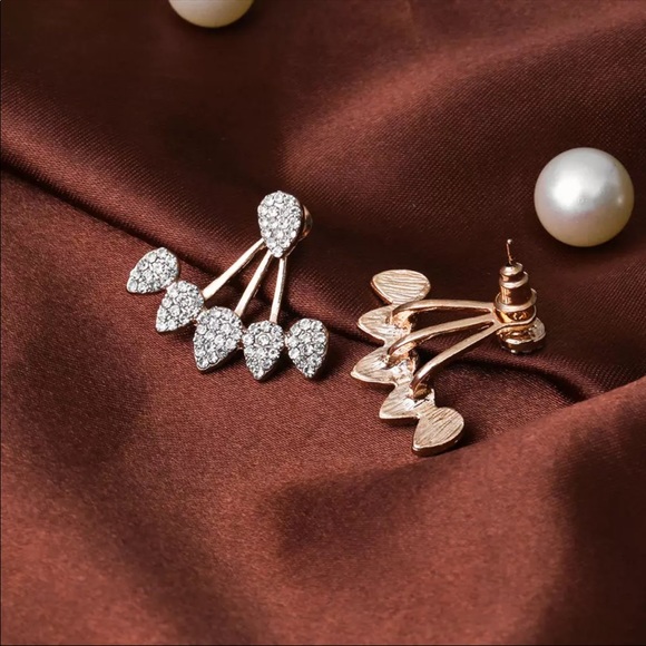 3/$30 NEW! Diamond Hanging Earrings Studs Cute Fashion - Picture 5 of 7